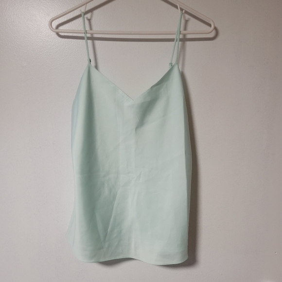 Club Monaco NWT Kora Cami Chemise GREEN/VERT Color size extra small. - Picture 1 of 13